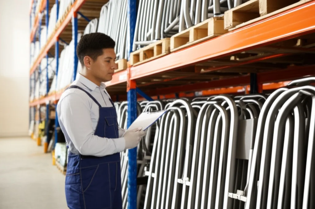 Outdoor equipment product inspection