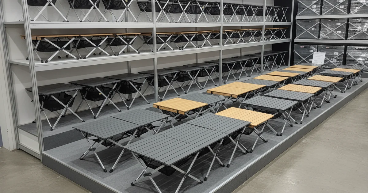 Low Camping Table Trends 2026: Strategic Procurement for Commercial Ops