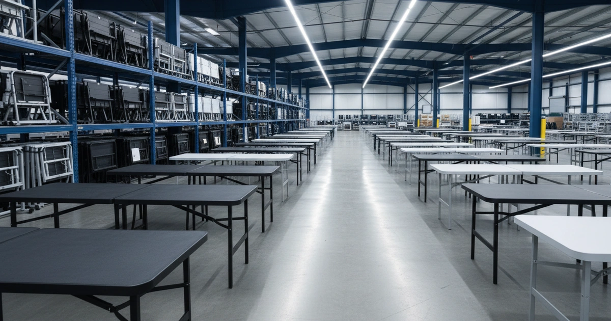 Trend Analysis: black and white table — Black and white table TCO: White metal round tables last 5+ years with $15 annua