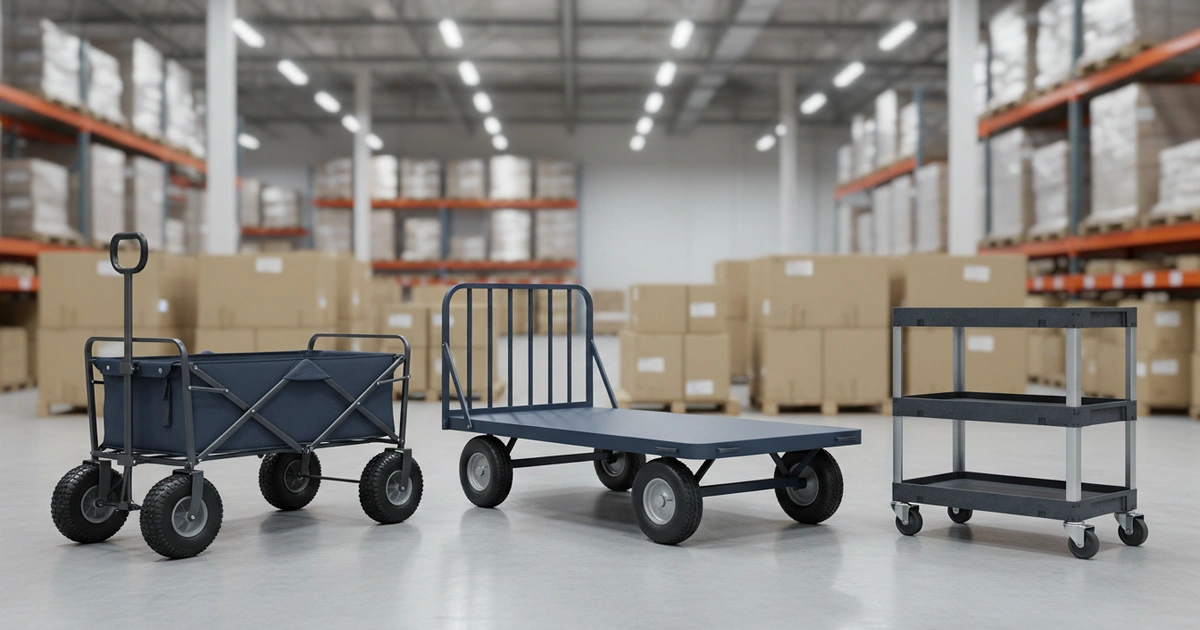 Guide: utility wagons — Utility wagons guide: Commercial-grade models feature 300+ lb capacity, 600 deni