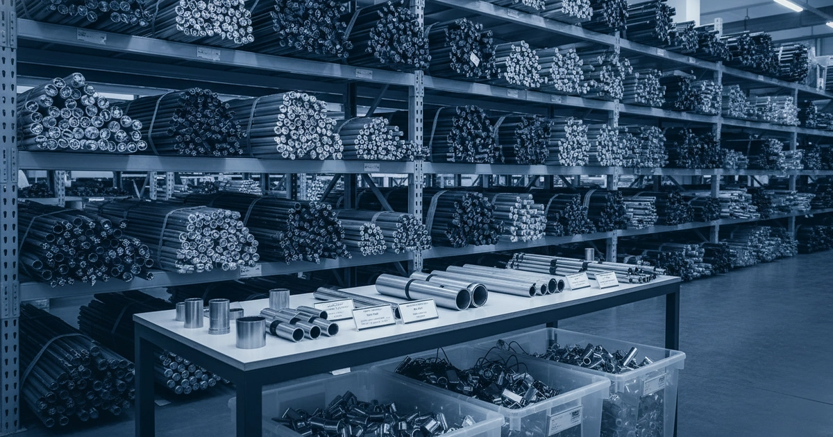Checklist: private label tent poles — Private label tent poles: 7001 alloy saves 30% weight vs 6061 at 5% more cost
