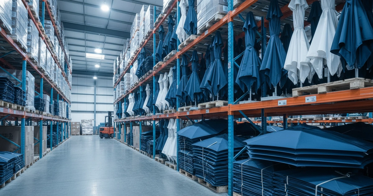 Case Study: Space & Durability ROI — Space & Durability ROI cuts TCO per sq ft 63% using 11' offset cantilever umbrel