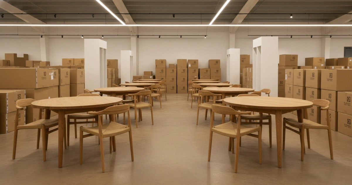 Guide: solid wood round table and chairs — Solid wood round table and chairs cost $85–$120 at 500 MOQ, weigh 20–30 lbs for