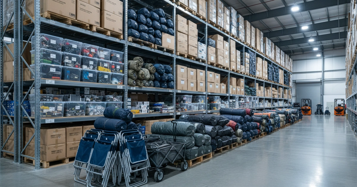 Guide: wholesale camping supplies — Mix SKUs like camping chairs and instant pop-up tents to unlock volume discounts