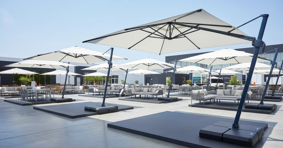 Commercial Offset Umbrella: The 2026 ROI Guide for Space & Durability
