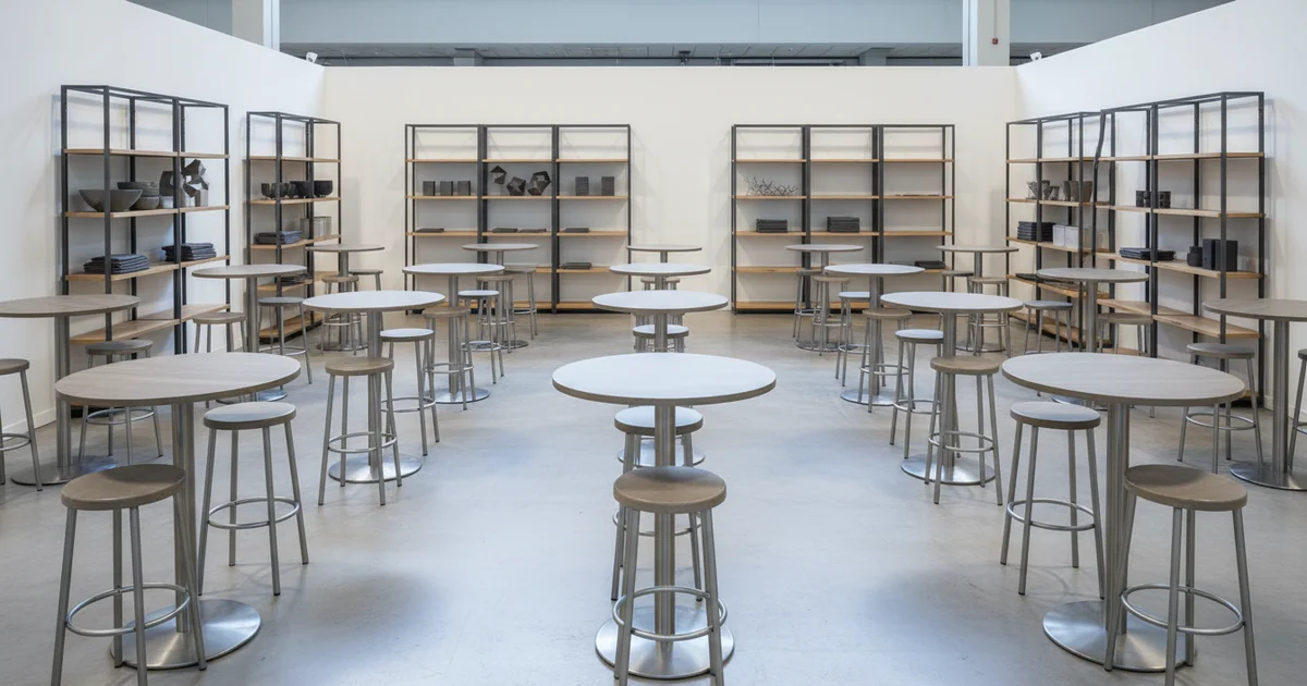 round cocktail table — Procure round cocktail tables with 600D Oxford fabric & industrial steel frames