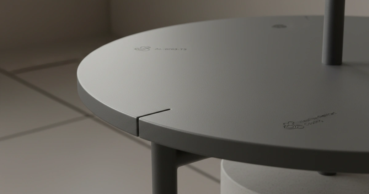 Guide: round chair side table — Steel frame round chair side table with 600D Oxford fabric passes 98% FBA drop t