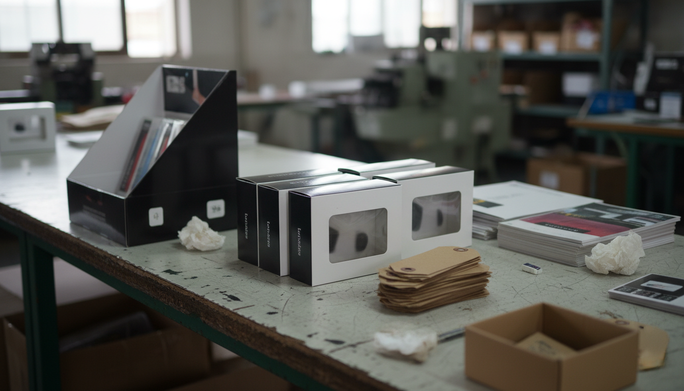 Custom printed retail packaging, POS displays, and product labels